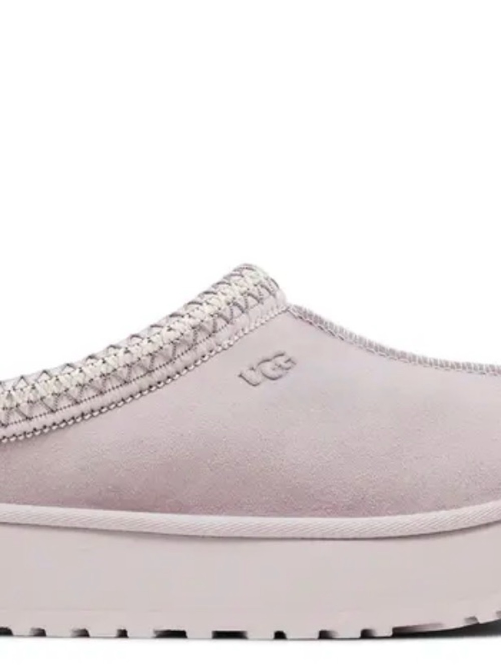UGG Women’s Light Pink Slip-On Suede Clog